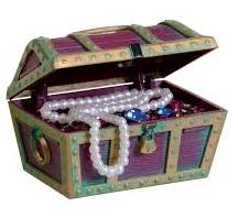 small treasure chest